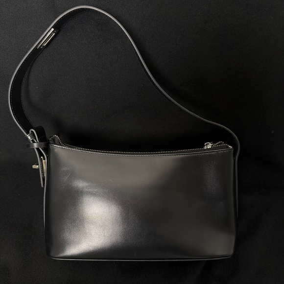 Verafied New York Silver Black Hobo Bag - Picture 3 of 4